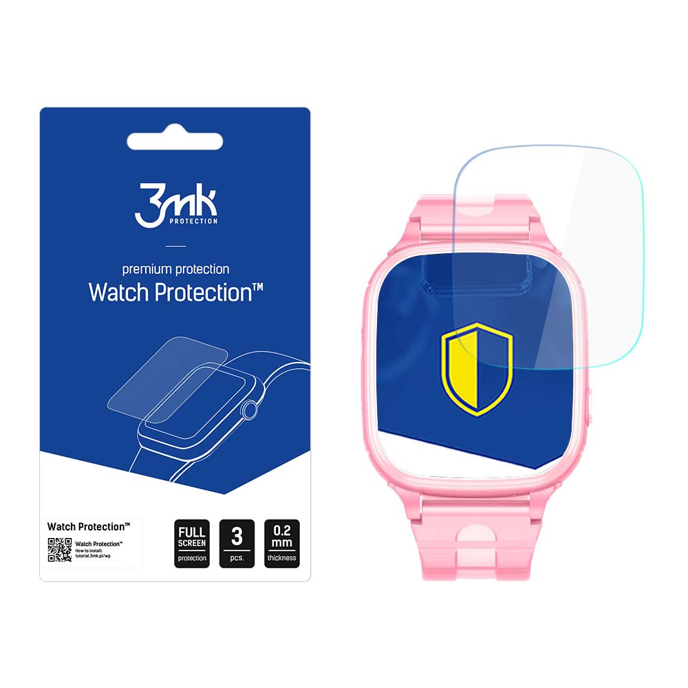 Forever GPS WIFI vaikų laikrodis Me 2 KW-310 - 3mk laikrodžio apsauga FlexibleGlass
