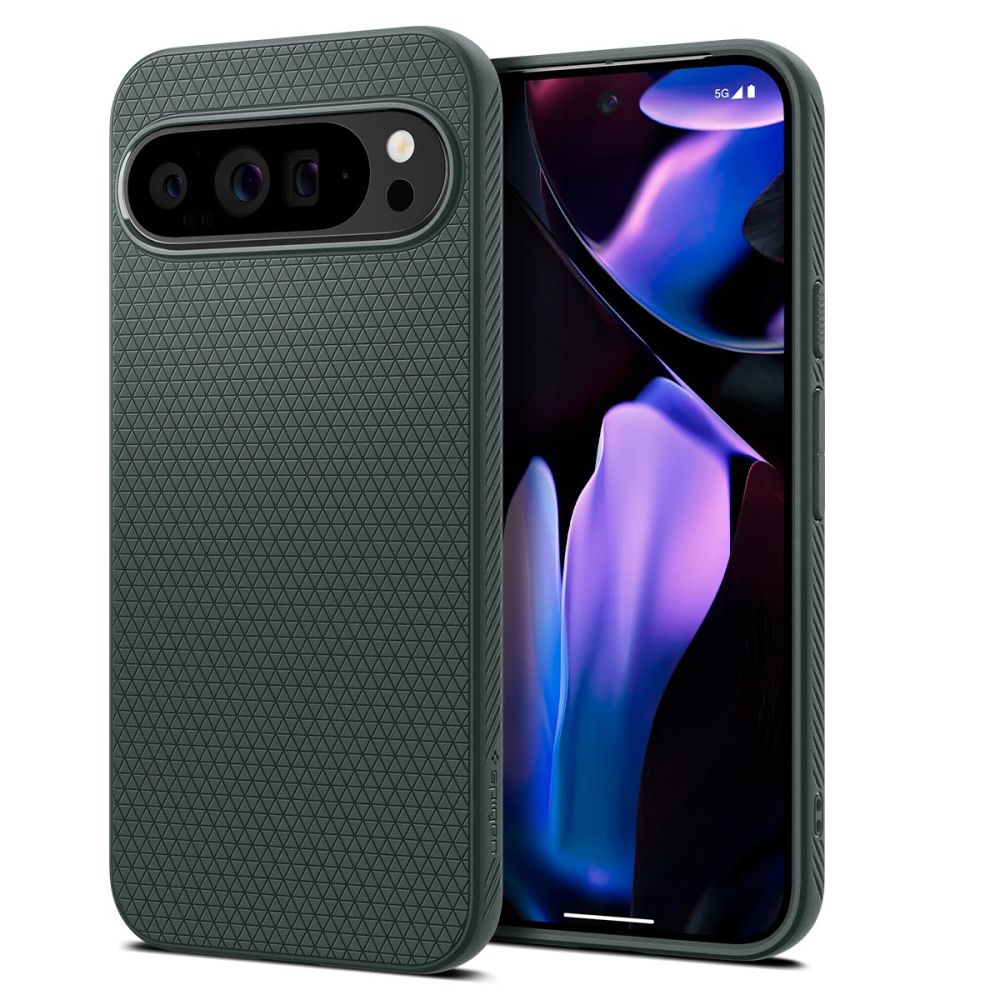 Spigen Liquid Air dėklas telefonui Google Pixel 9 Pro XL - žalias