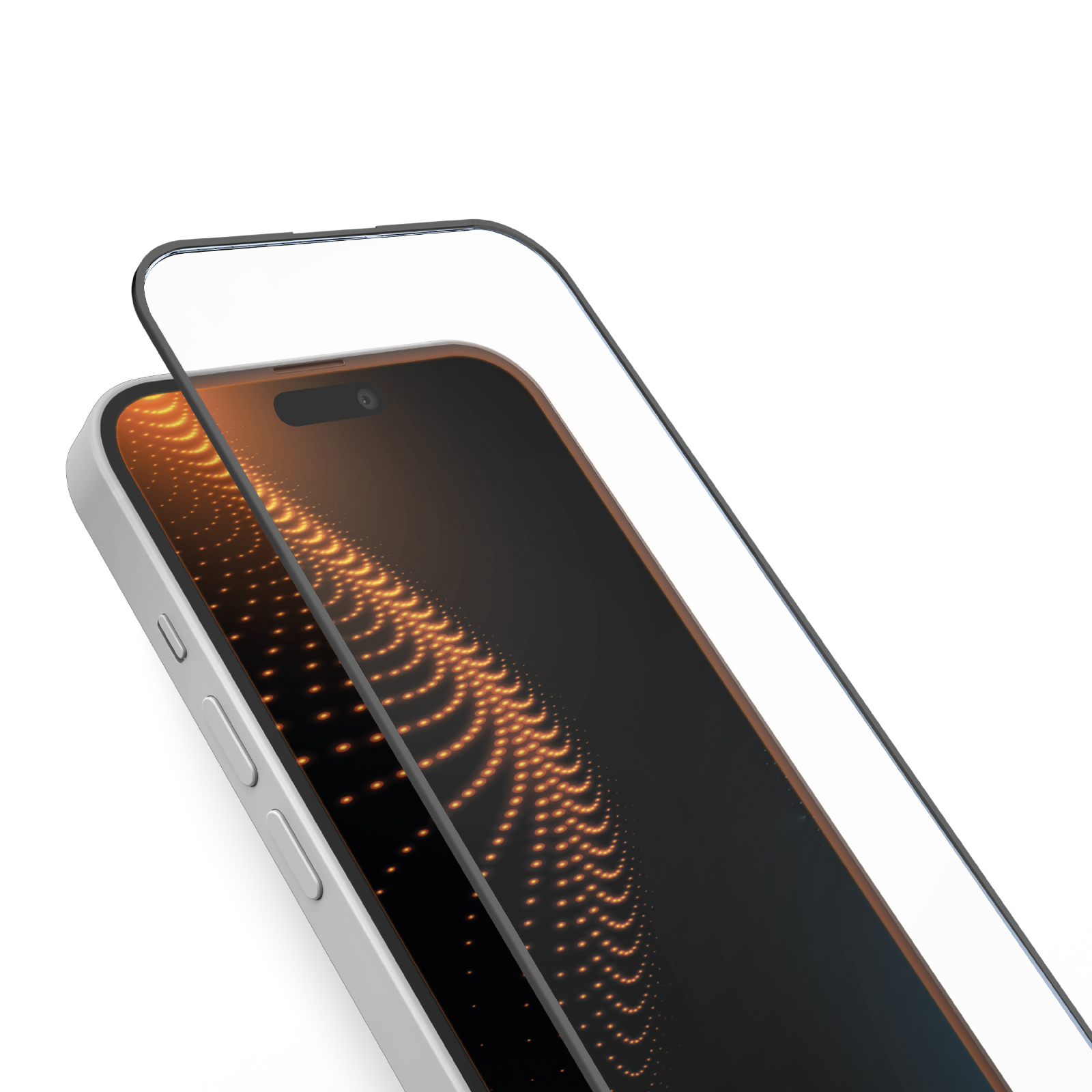 SBS Apsauginis stiklas D3O su rėmeliu iPhone 16 Pro