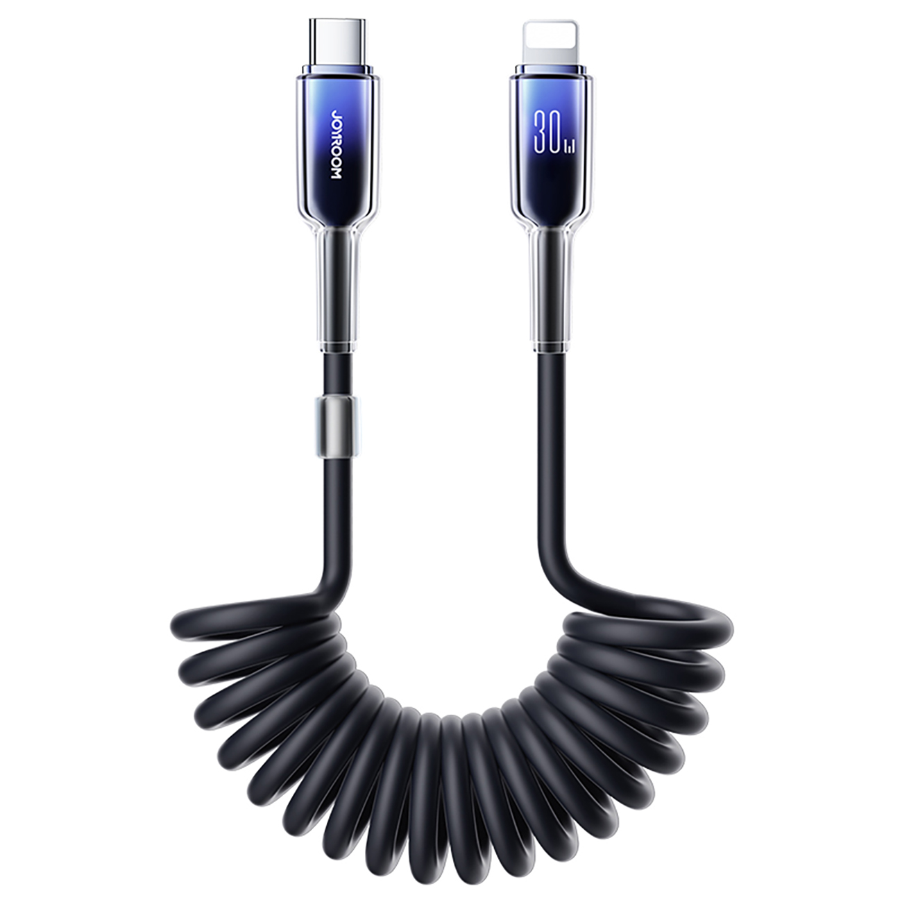 USB-C - Lightning kabelis Joyroom S-A43 30W 1.5m juodas