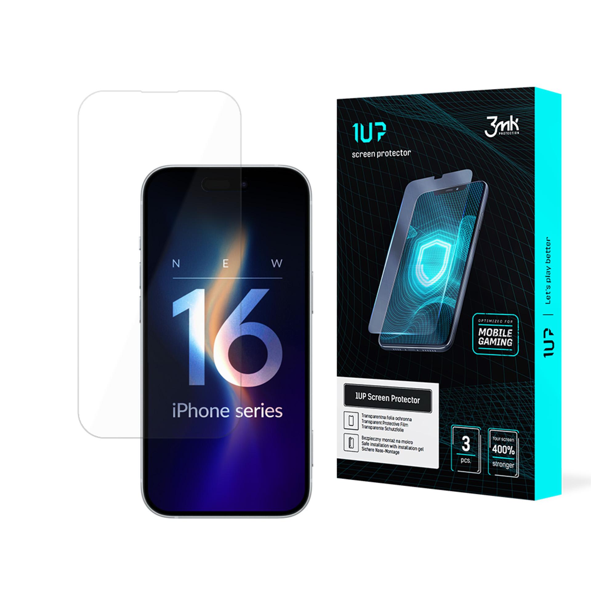 3mk 1UP žaidimų plėvelė iPhone 16 Pro