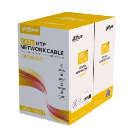 Kabelis DAHUA Cat6 UTP 305m juodas