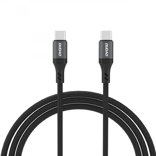 USB laidas Dudao L3CC juodas Type-C / Type-C 120cm (iki 60W)