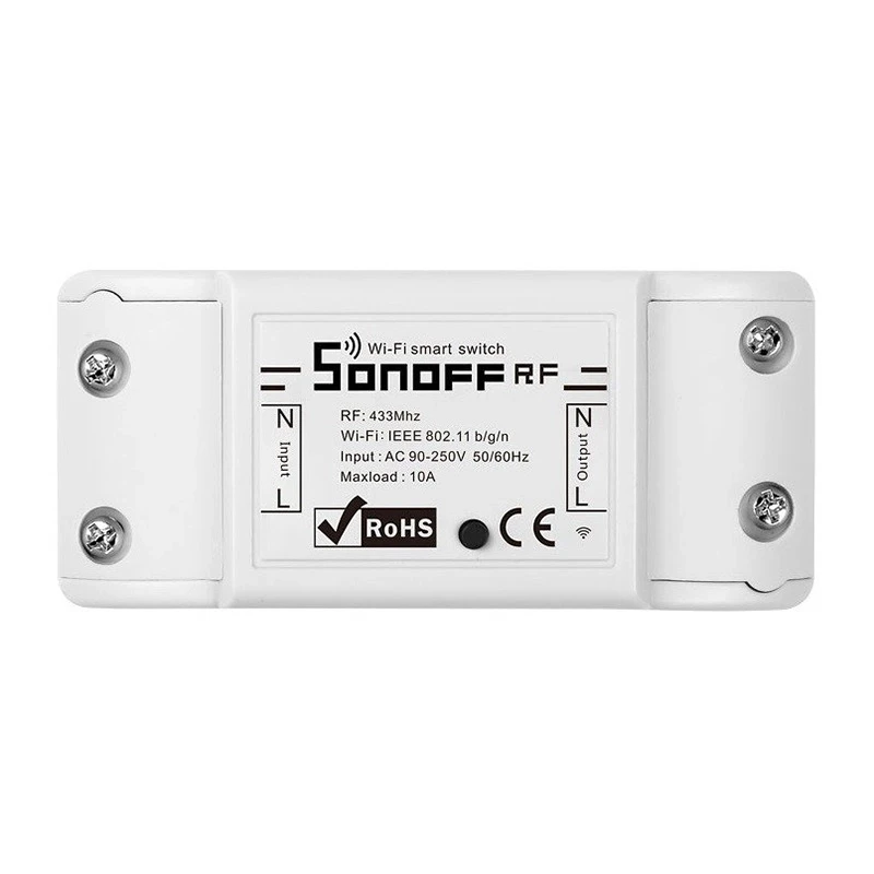 Išmanusis jungiklis WiFi + RF 433 Sonoff RF R2 (NEW)