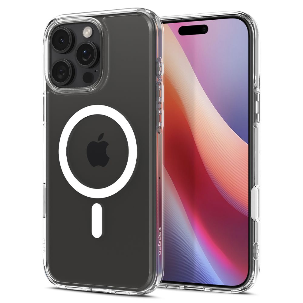 Dėklas telefonui Spigen Ultra Hybrid iPhone 16 Pro - baltas