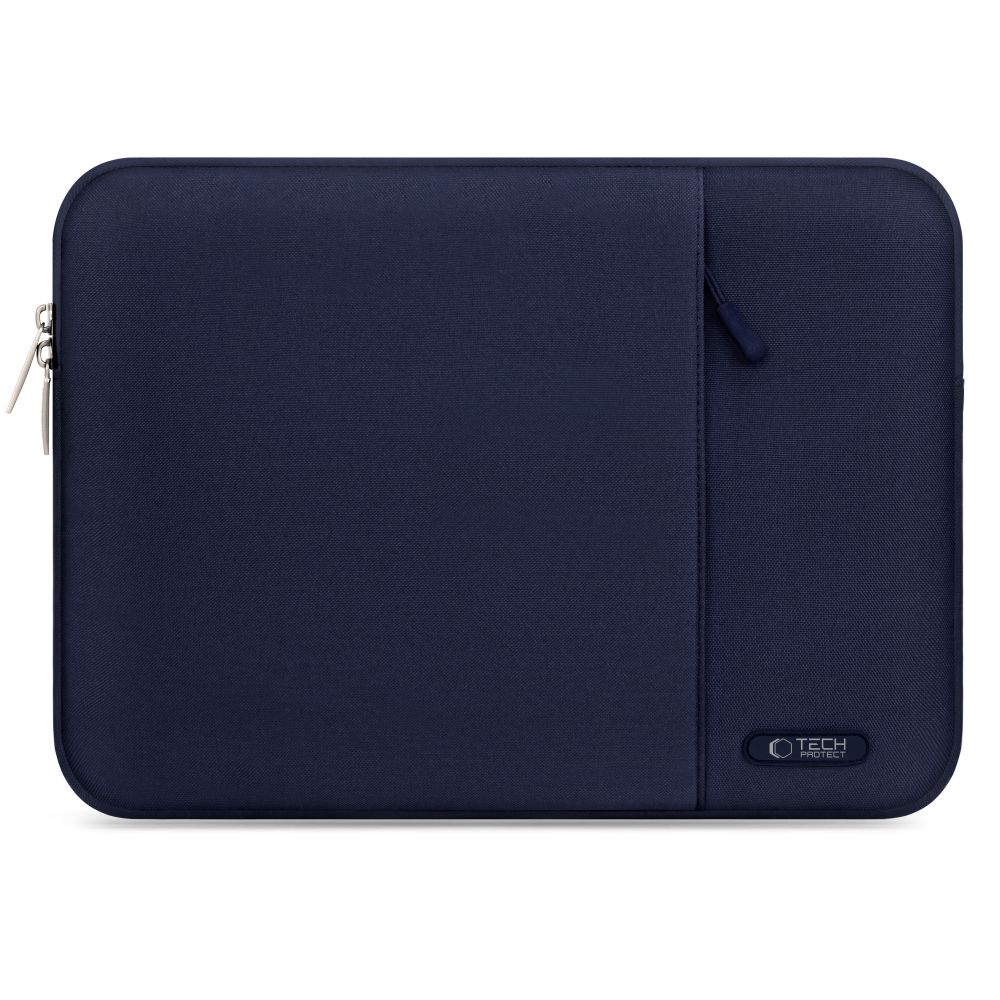 Tech-Protect Sleeve Nešiojamojo kompiuterio 13-14 dėklas - tamsiai mėlynas