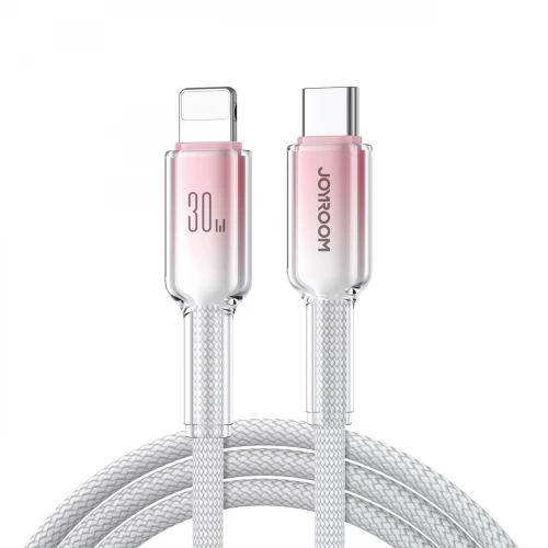 USB laidas Joyroom S-A42 baltas Type-C / Lightning 120cm (iki 60W)