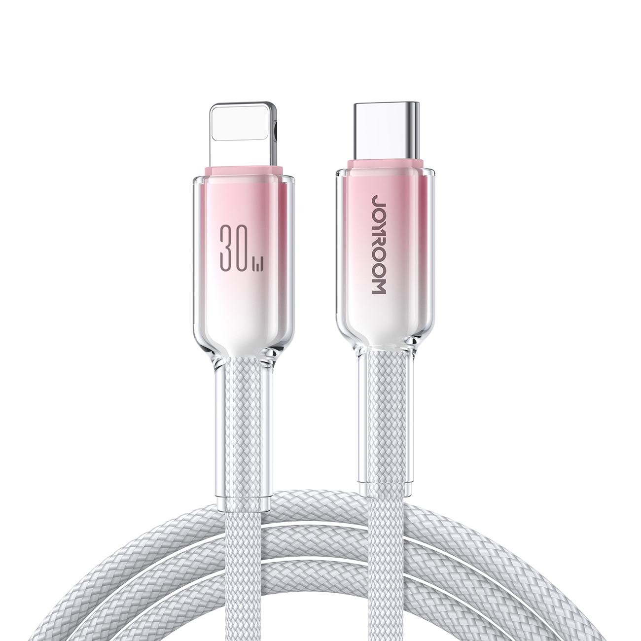 USB-C - Lightning kabelis Joyroom S-A42 30W 1.2m baltas