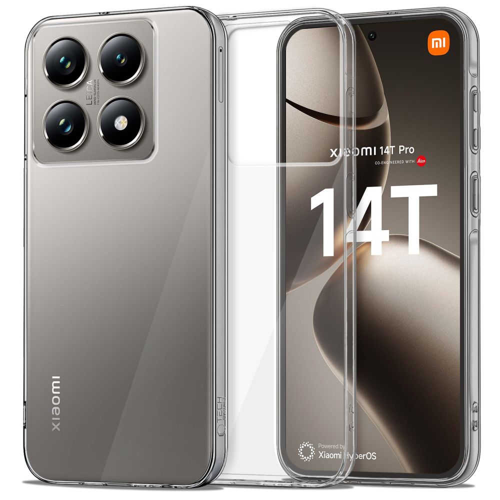 Dėklas Tech-Protect Flexair Hybrid Xiaomi 14T Pro skaidrus