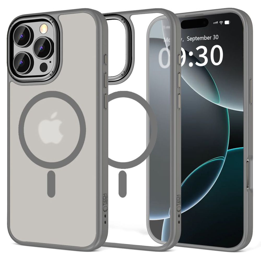 Tech-Protect MagEdge Magnetinis dėklas iPhone 16 Pro Max - titano