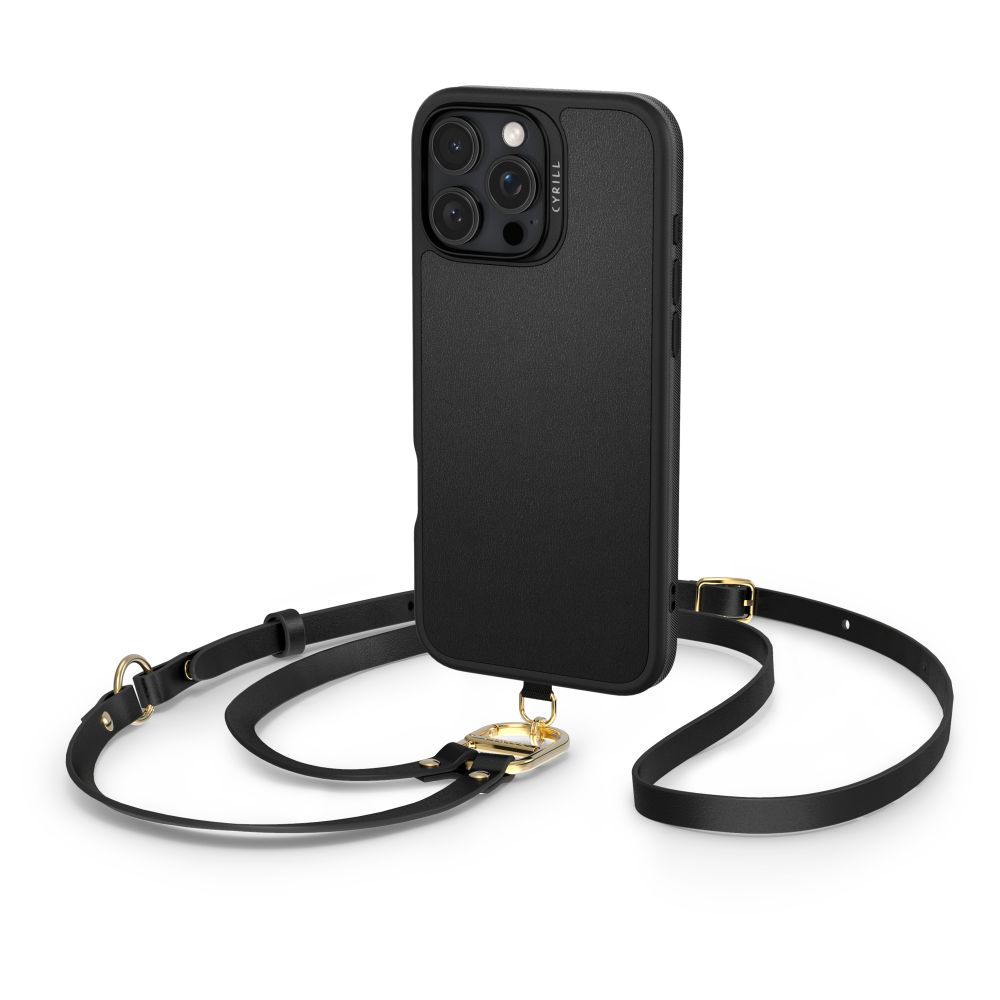 Spigen Cyrill Kajuk dėklas iPhone 16 Pro - juodas