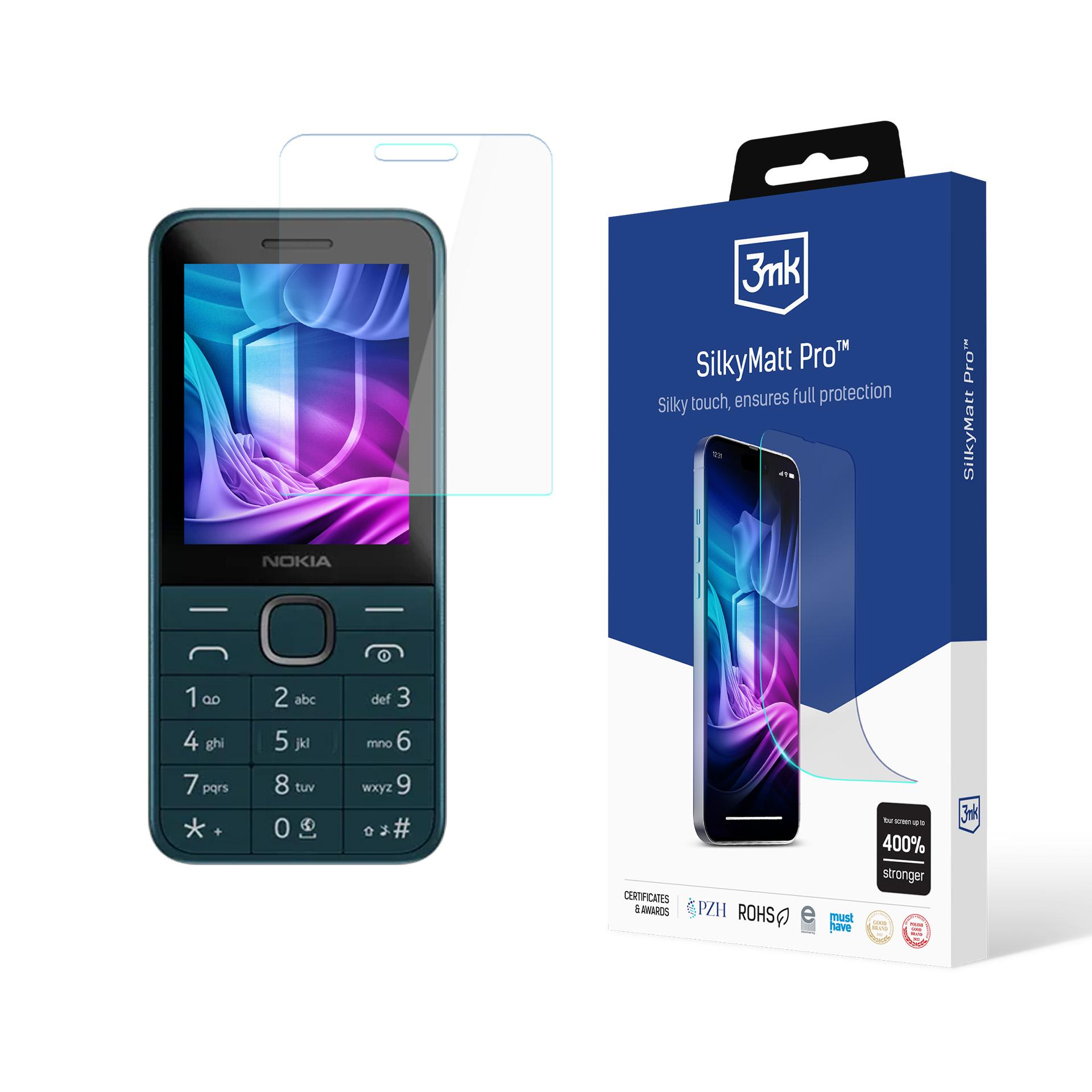Matinis protective plėvelė 3mk Silky Matinis Pro for Nokia 225 4G (2024)