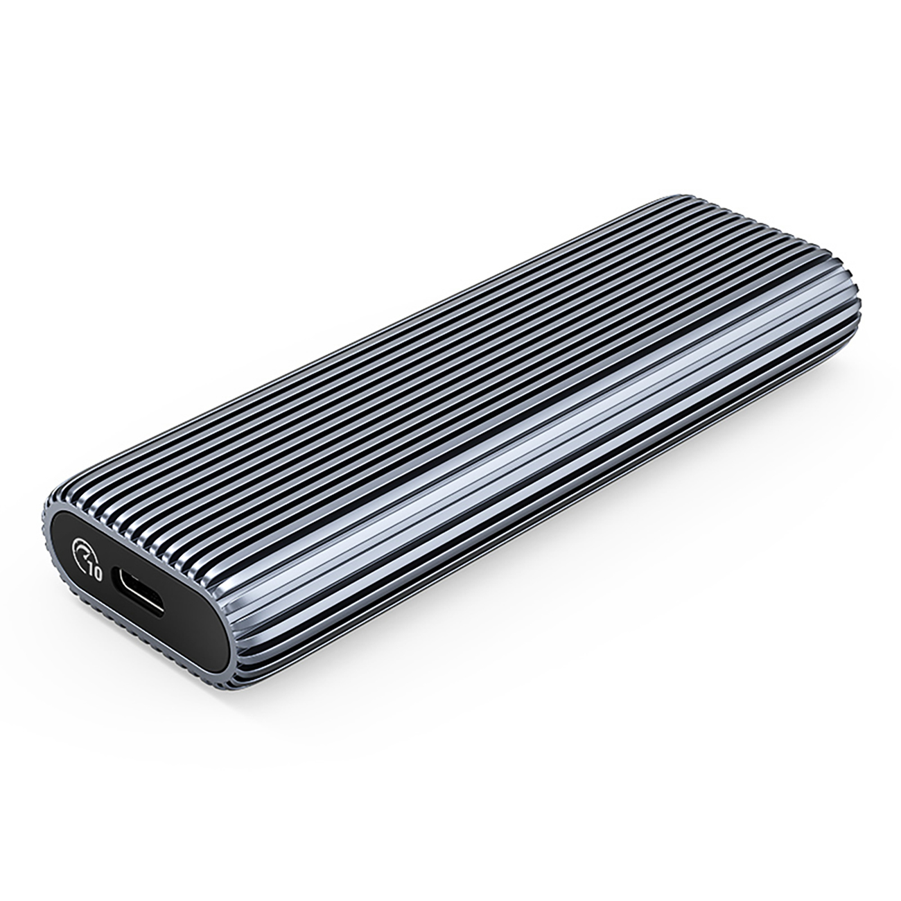 Orico AM2C3-G2 M.2 NVME USB-C 3.2 disku irenginys - pilkas