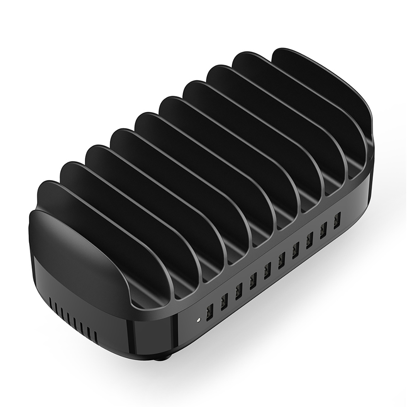 Orico DUK-10P-V1 išmanioji įkrovimo stotis 10x USB-A juoda