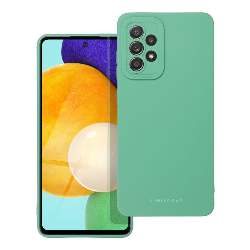 ROAR dėklas LUNA telefonui SAMSUNG A52 5G / A52 LTE (4G) / A52s 5G žalias