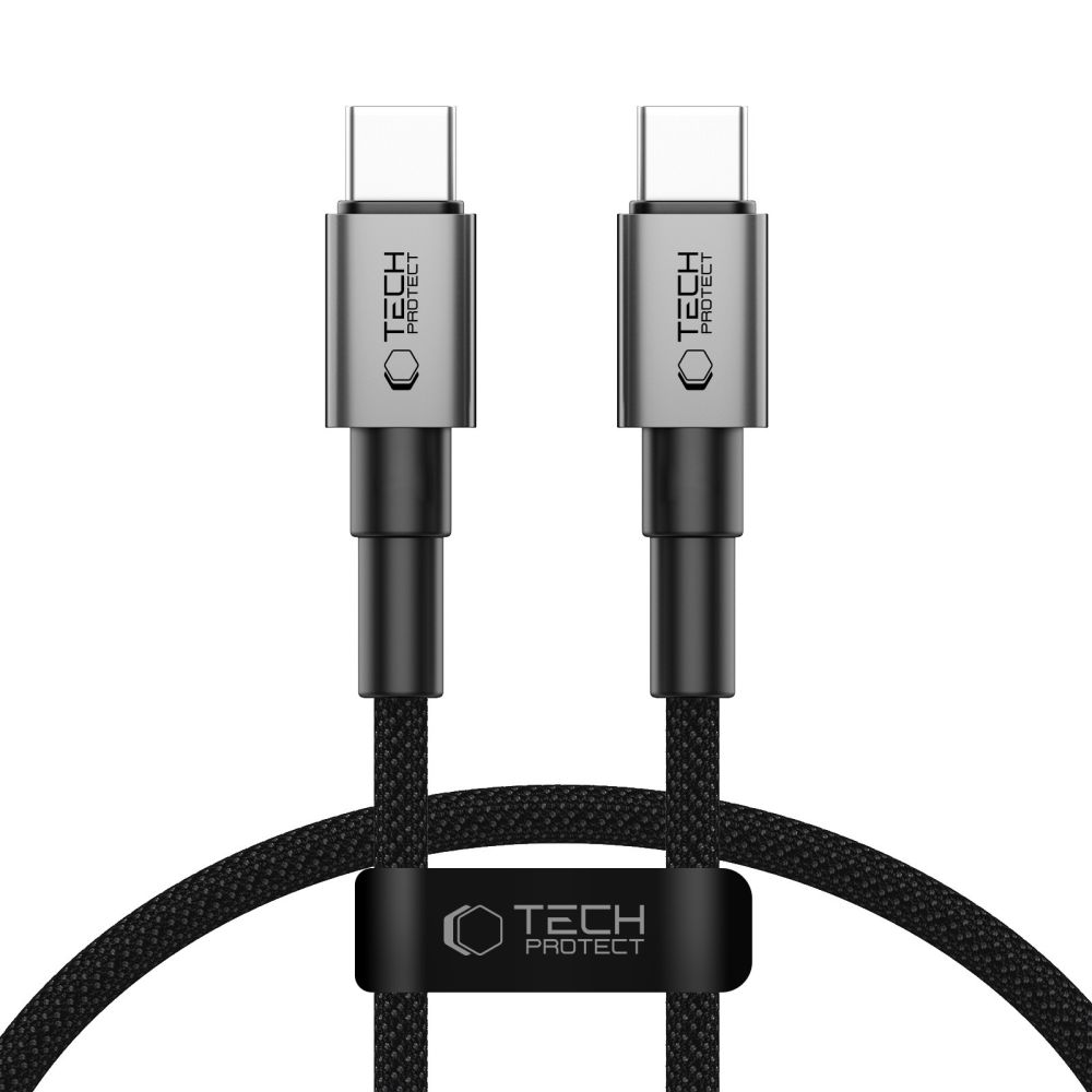 Tech-Protect UltraBoost DNA USB-C PD60W/3A laidas 25cm - pilkas