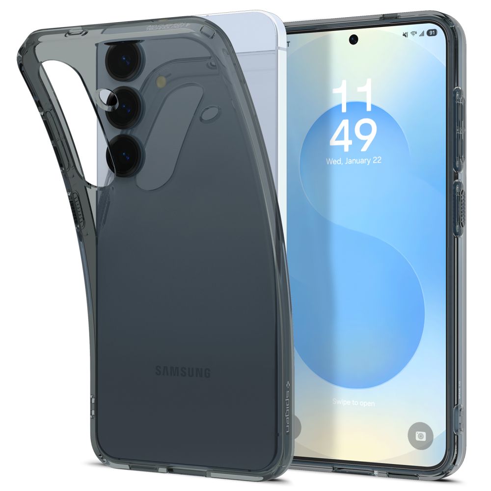 Spigen Liquid Crystal Dėklas telefonui Samsung Galaxy S25 - skaidrus