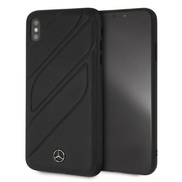 Mercedes New Organic I dėklas telefonui iPhone XS Max - juodas