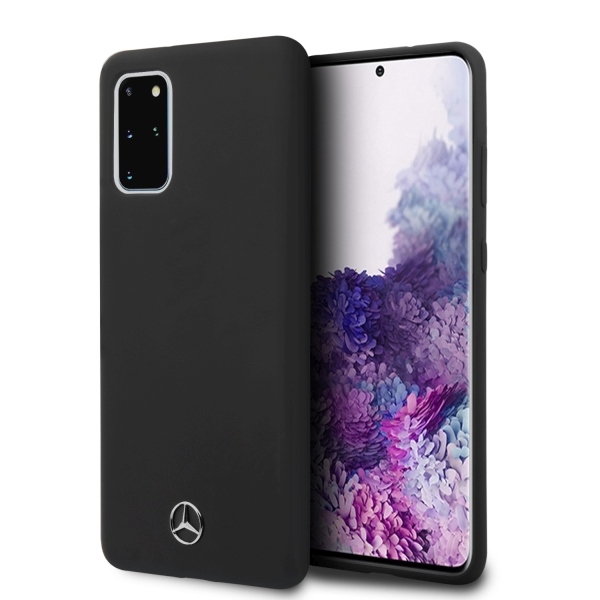 Mercedes Silicone Line dėklas telefonui Samsung Galaxy S20+ - juodas