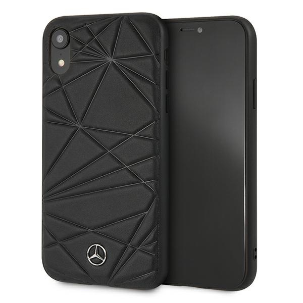 Mercedes Twister dėklas telefonui iPhone Xr - juodas