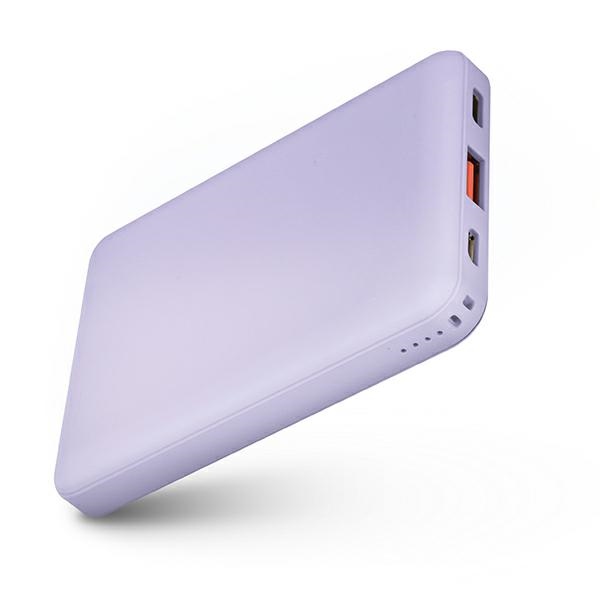 Išorinė baterija Uniq Fuele mini 8000mAh USB-C 18W PD greitas įkrovimas - levandų