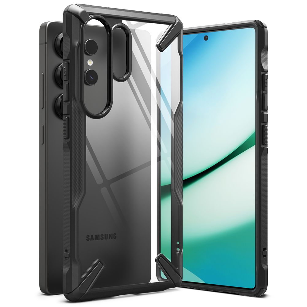 Ringke Fusion X dėklas Samsung Galaxy S25 Ultra - juodas