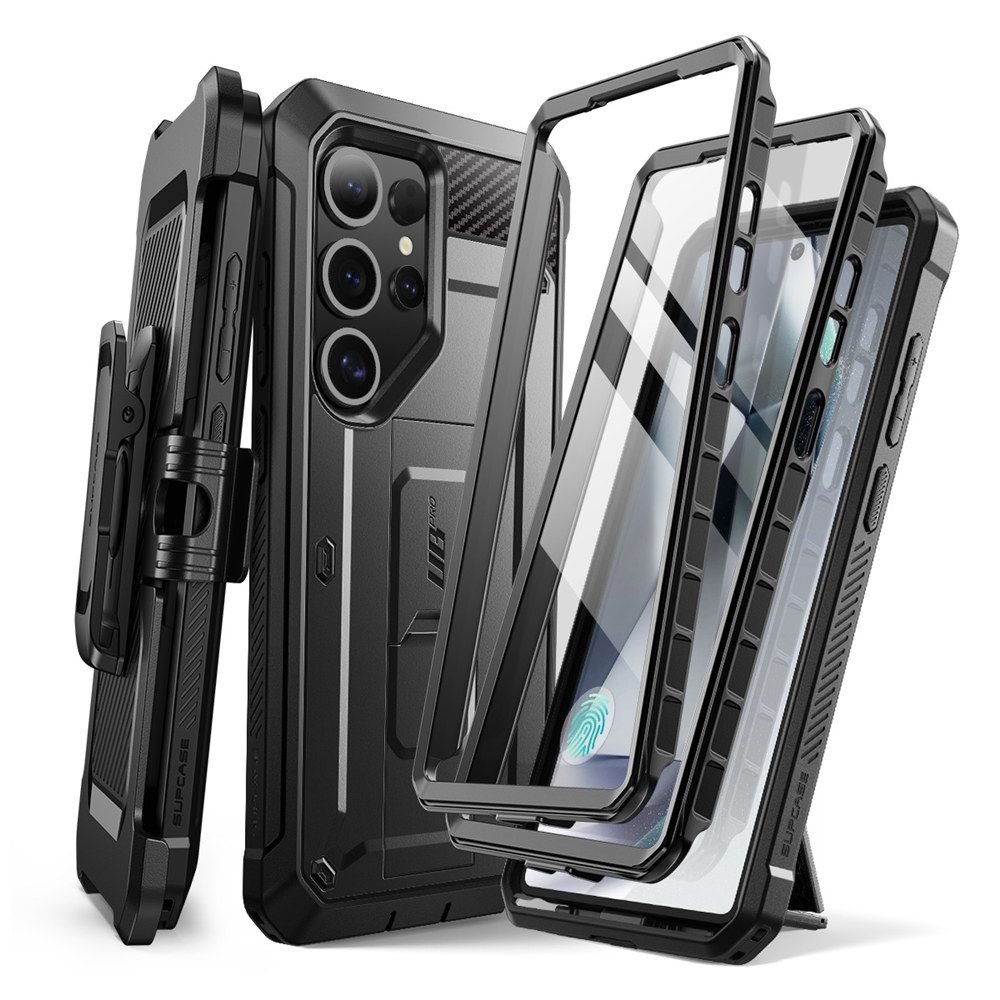 Supcase Unicorn Beetle Pro dėklas telefonui Samsung Galaxy S25 Ultra - juodas
