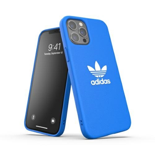 Adidas OR formuotas dėklas Basic iPhone 12 Pro Max - mėlyna ir balta