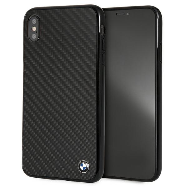 BMW Siganture Carbon dėklas iPhone Xs Max - juodas