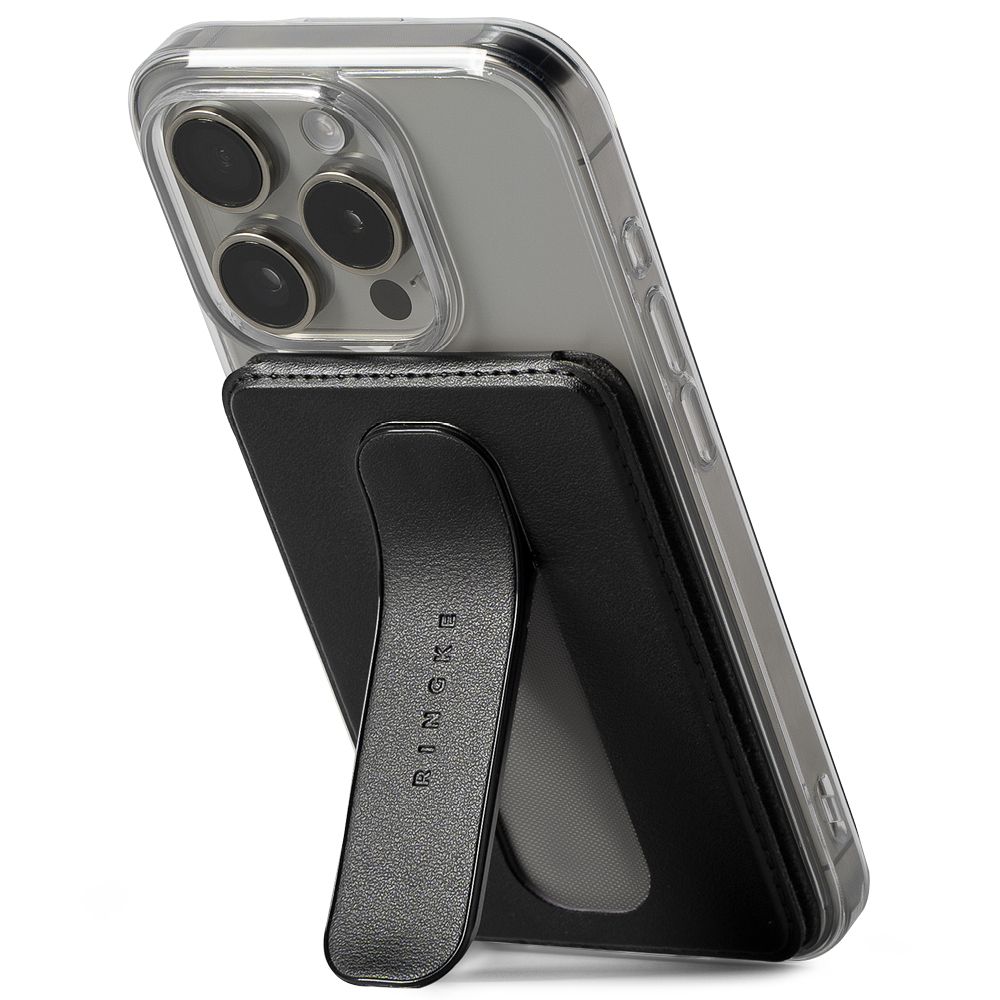 Ringke Wallet Slide Grip MagSafe dėklas - juodas