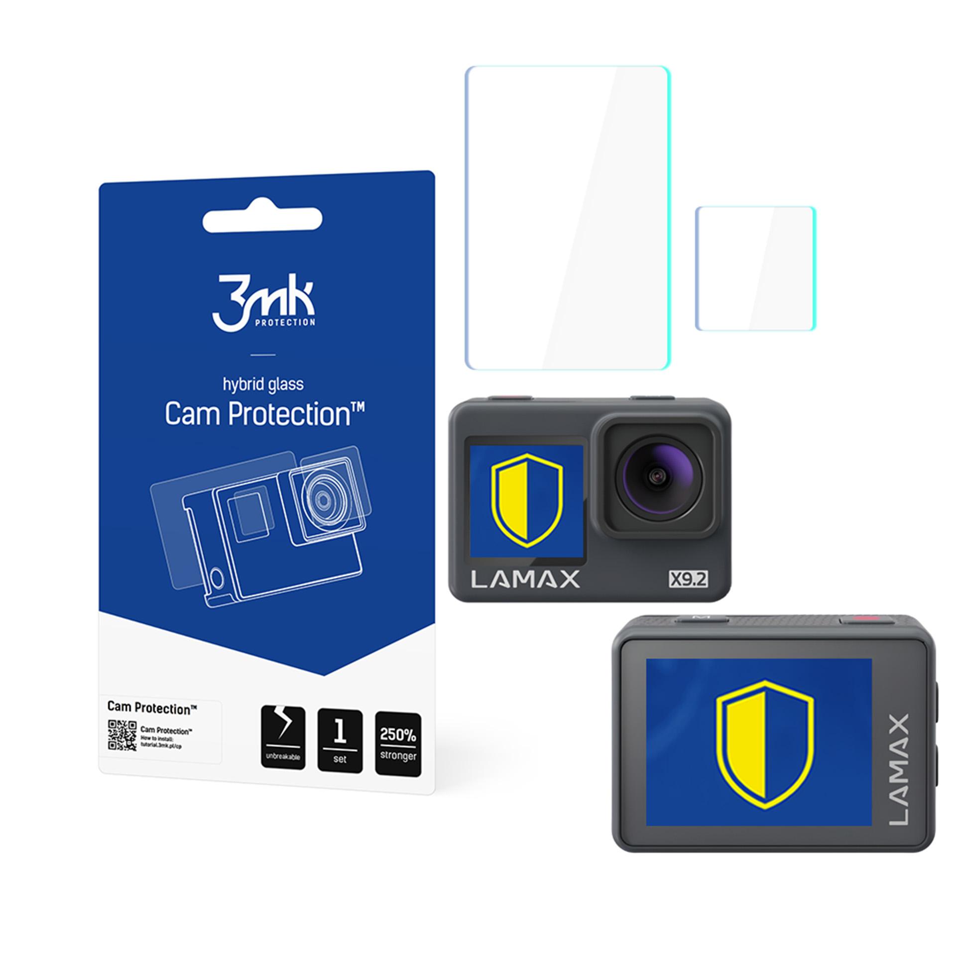 3mk Cam Protection apsauginis stiklas Lamax X9.2