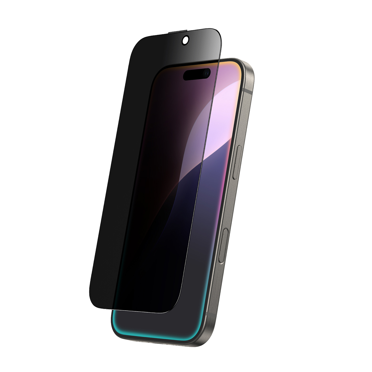 AmazingThing Titan Privacy Glass privatumo grūdintas stiklas iPhone 16 Pro Max