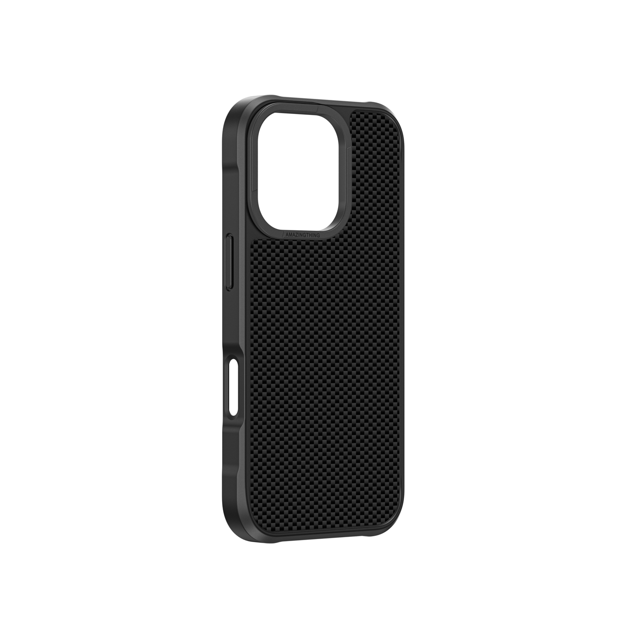 AmazingThing Titan Max Dėklas telefonui su 600D aramidinių pluoštų iPhone 16 Pro - juodas