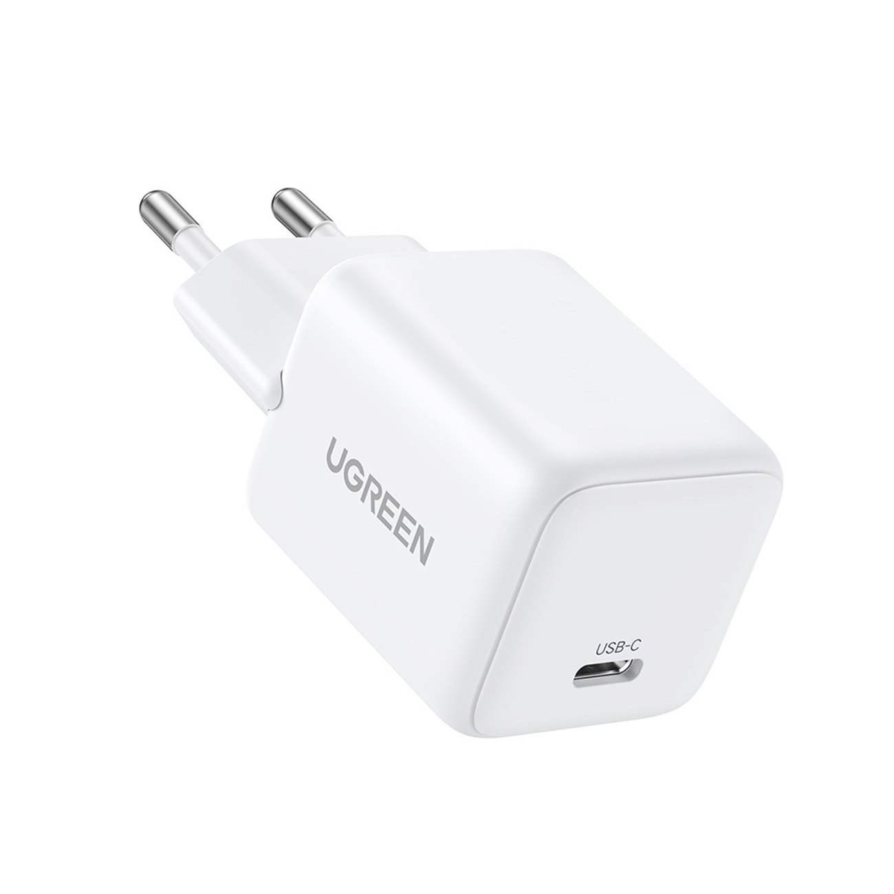 Ugreen Nexode N Series X512 20W GaN 1x USB-C tinklo įkroviklis - baltas