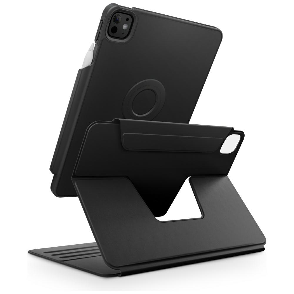 Uniq Rovus Snapmount Magnetinis 360 Sukamas Nuimamas dėklas iPad Pro 11" 2024 (5-os kartos) - juodas