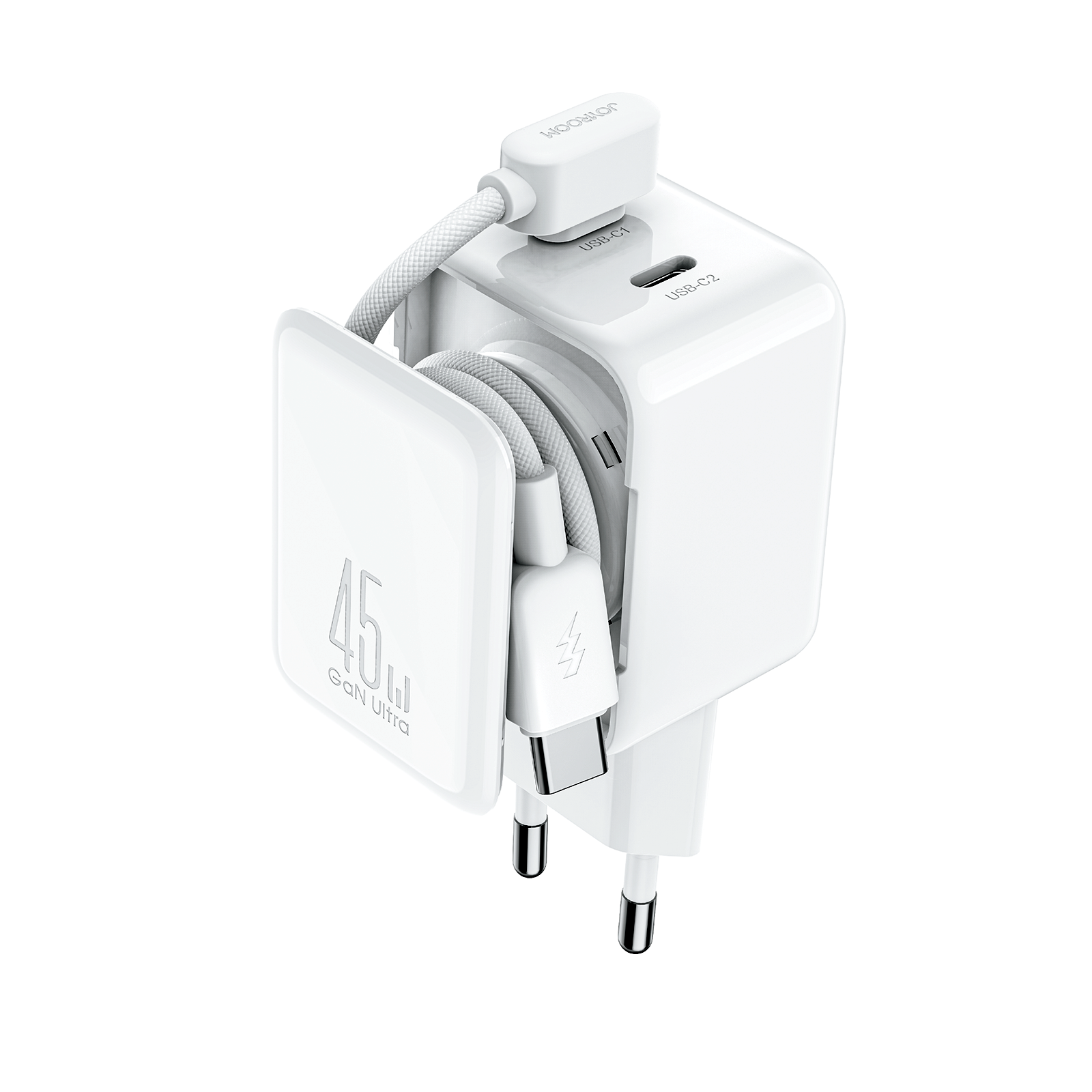 Įkroviklis Joyroom (JR-TCL05) (2xUSB-C 3A 30W) baltas