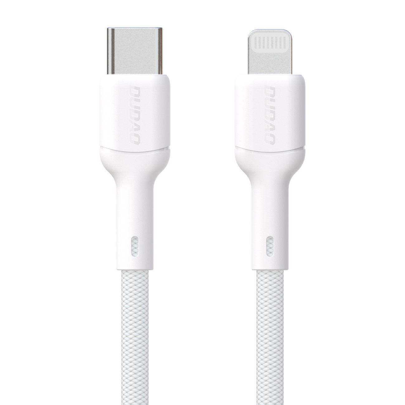 Dudao L9X 30W USB-C - Lightning kabelis 1m - baltas