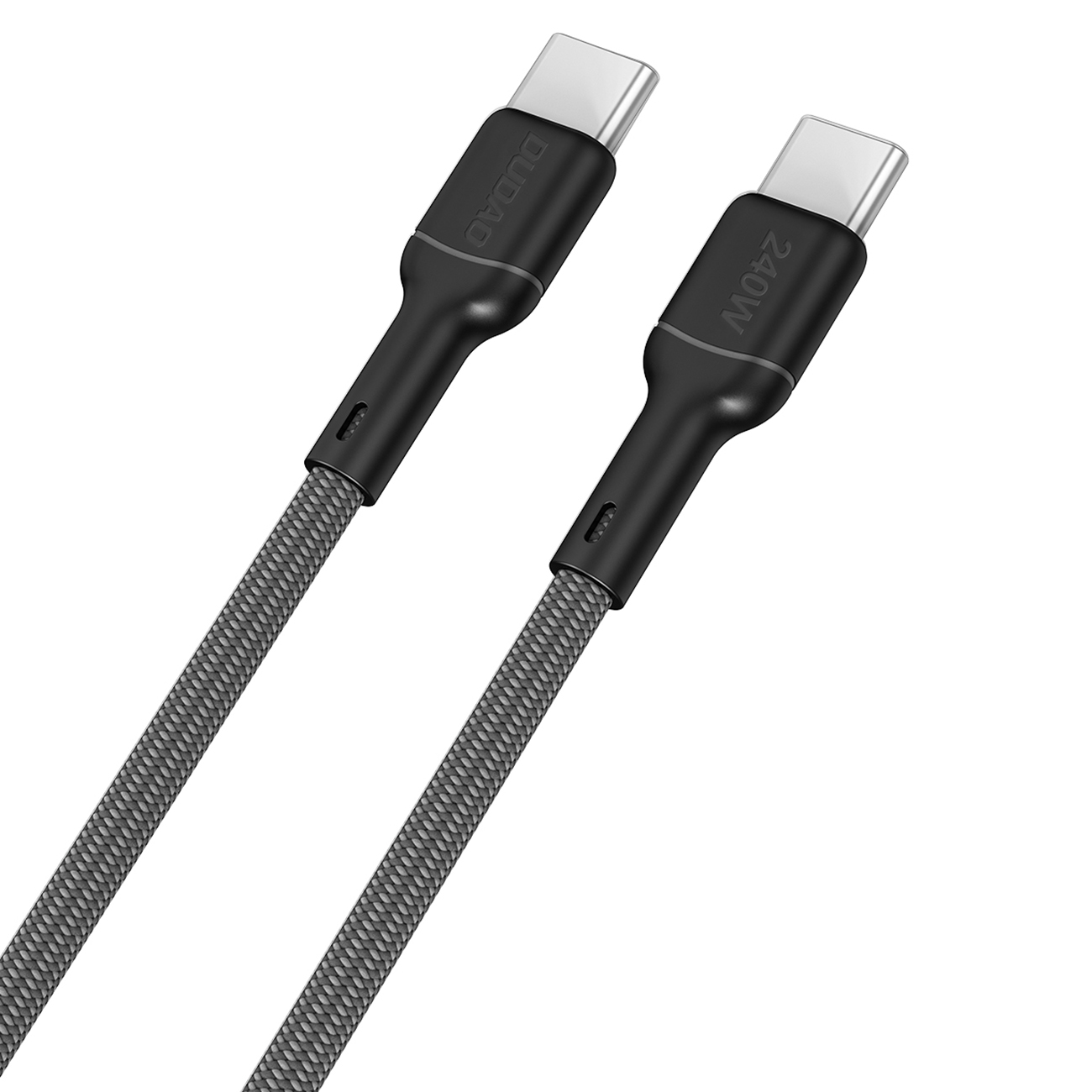 Dudao L9C Max 240W PD USB-C - USB-C kabelis 2m - juodas