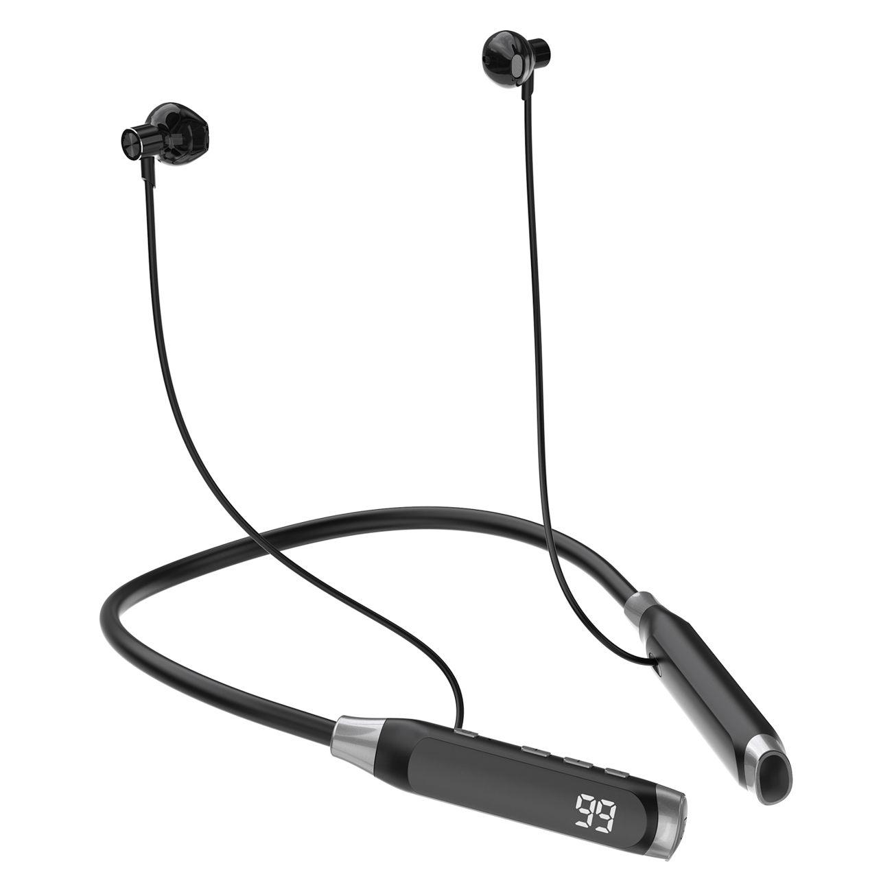 Dudao U5 Max Bluetooth Neckband belaidis ausinės - juodas