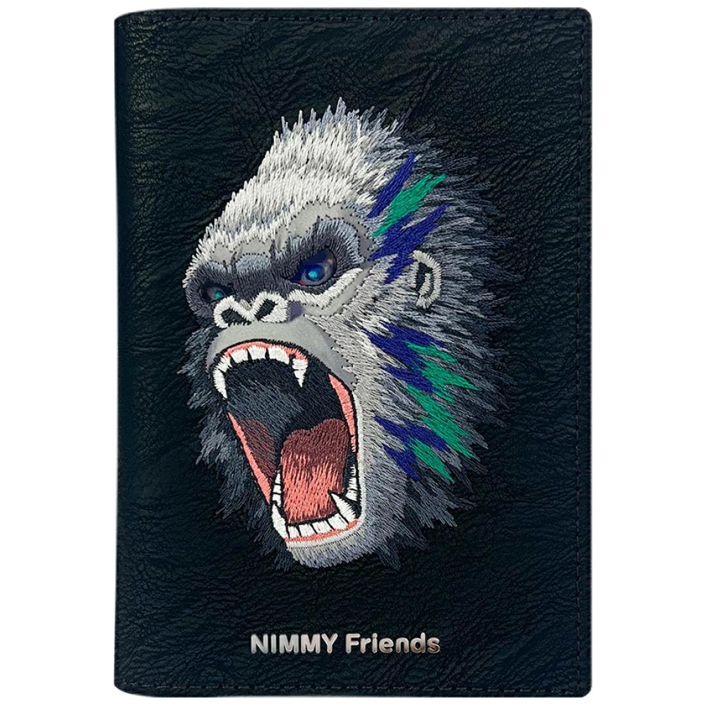 Nimmy Raptor Gorilla paso/piniginės dėklas - juodas