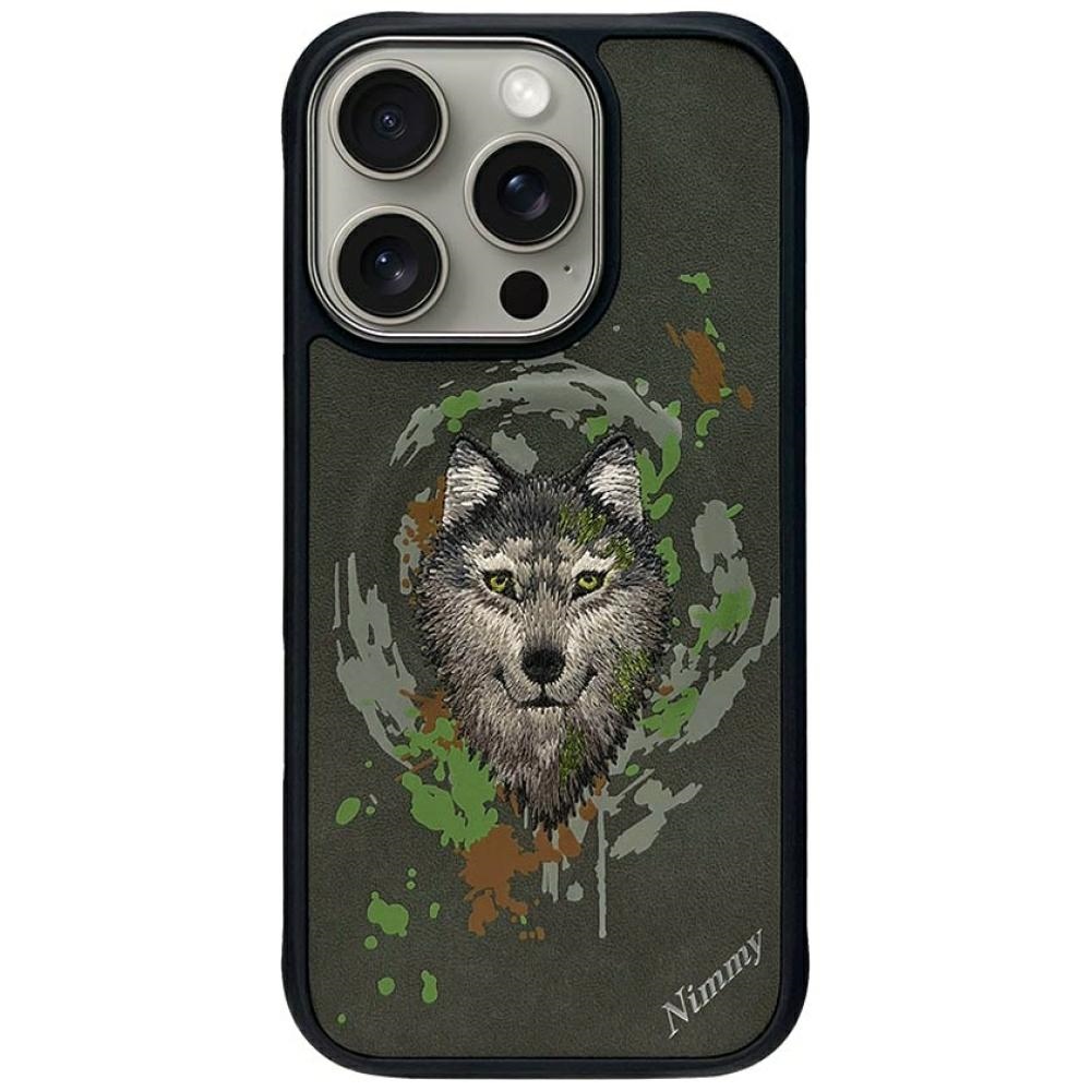 Nimmy Wilk magnetinis dėklas telefonui iPhone 16 Pro - pilkas