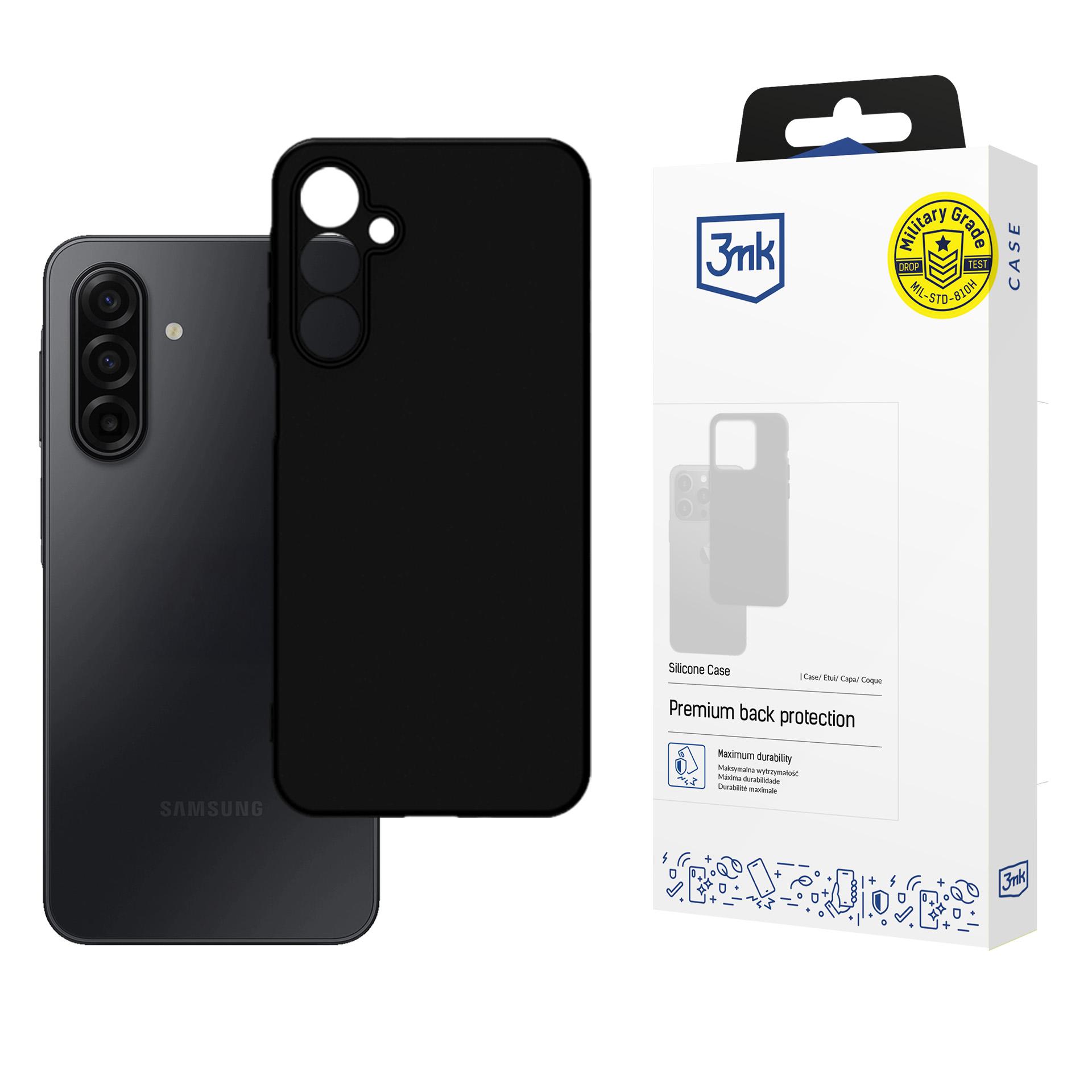 3mk silikoninis dėklas "Samsung Galaxy A17 5G" - juodas