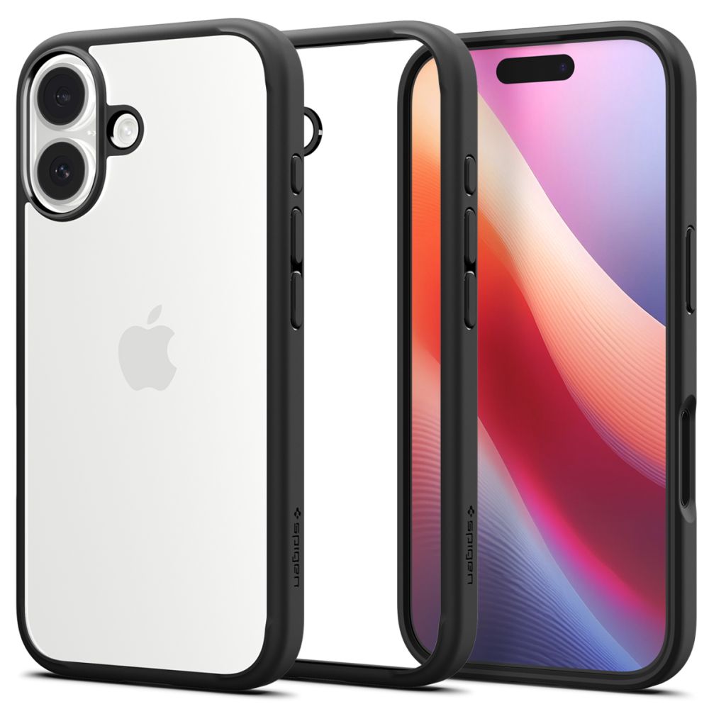 Spigen Ultra Hybrid dėklas telefonui iPhone 17 - Matinis juodas
