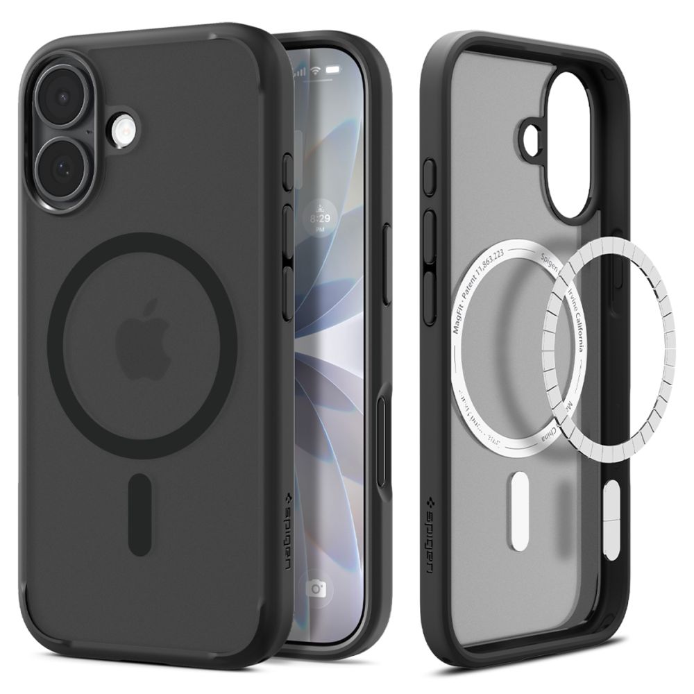 Spigen Ultra Hybrid Magnetinis dėklas telefonui iPhone 17 - Juodas