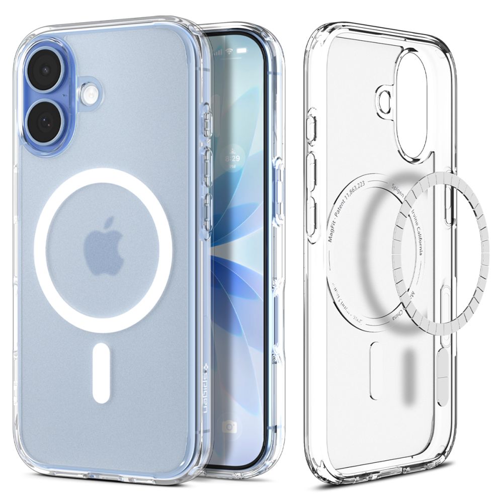 Spigen Ultra Hybrid Magnetinis dėklas telefonui iPhone 17 - Baltas