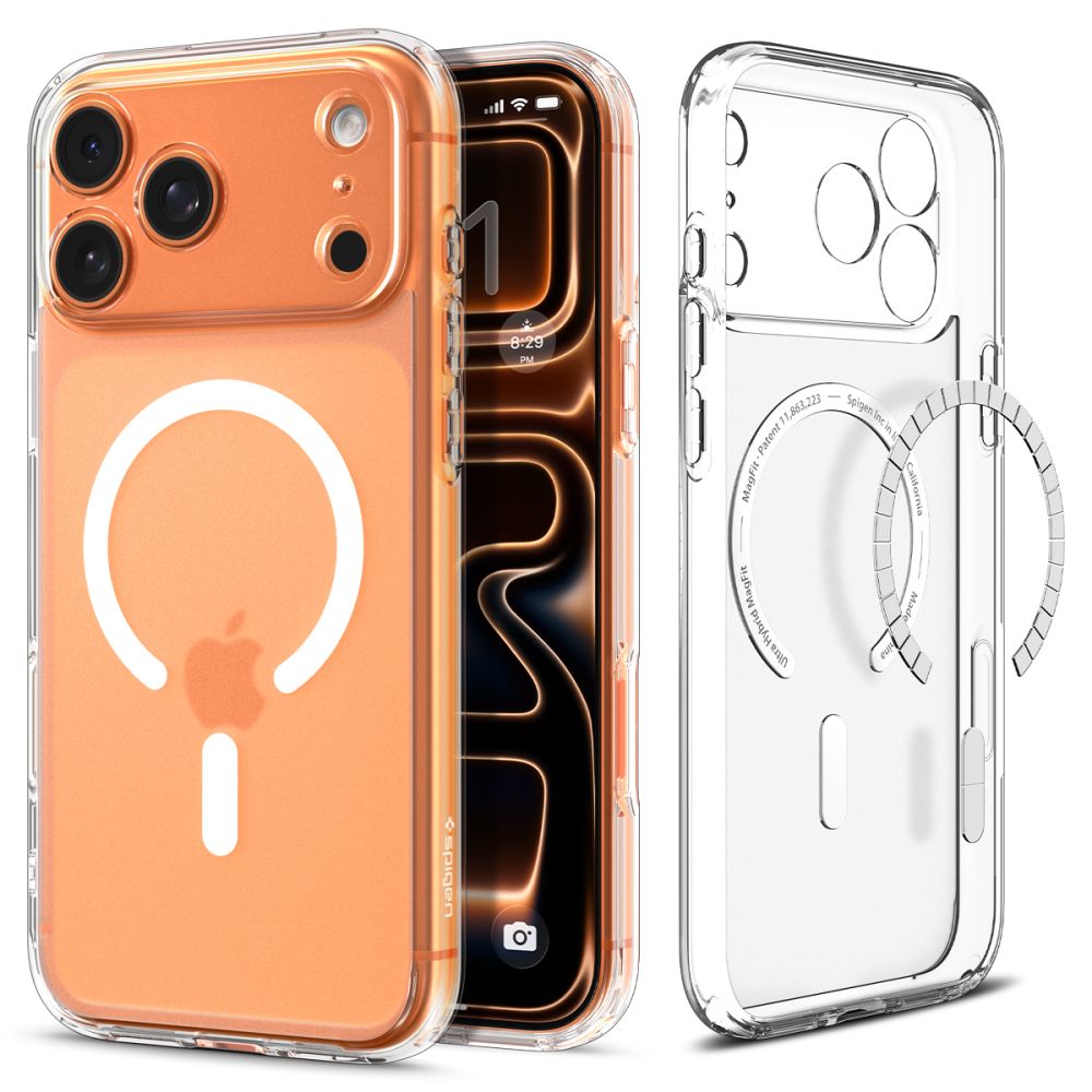 Spigen Ultra Hybrid Magnetinis dėklas telefonui iPhone 17 Pro Max - baltas