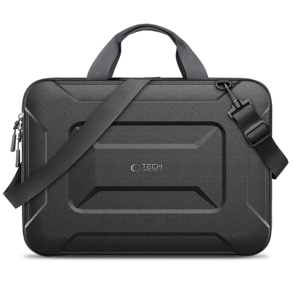 Tech-Protect Ranger-X taktinė nešiojamojo kompiuterio dėklas 15–16" - juodas
