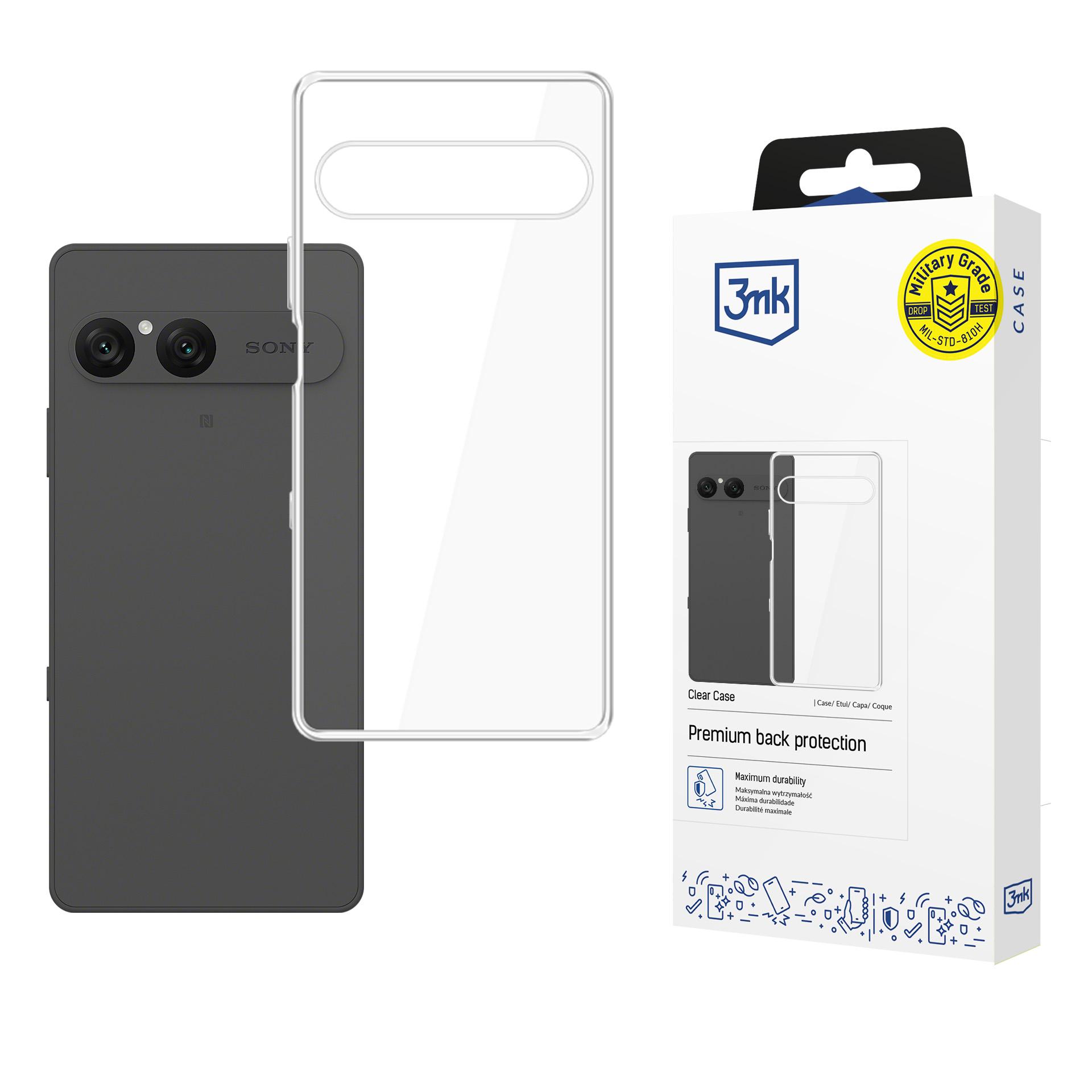 3mk skaidrus dėklas "Sony Xperia 10 VII" - skaidrus