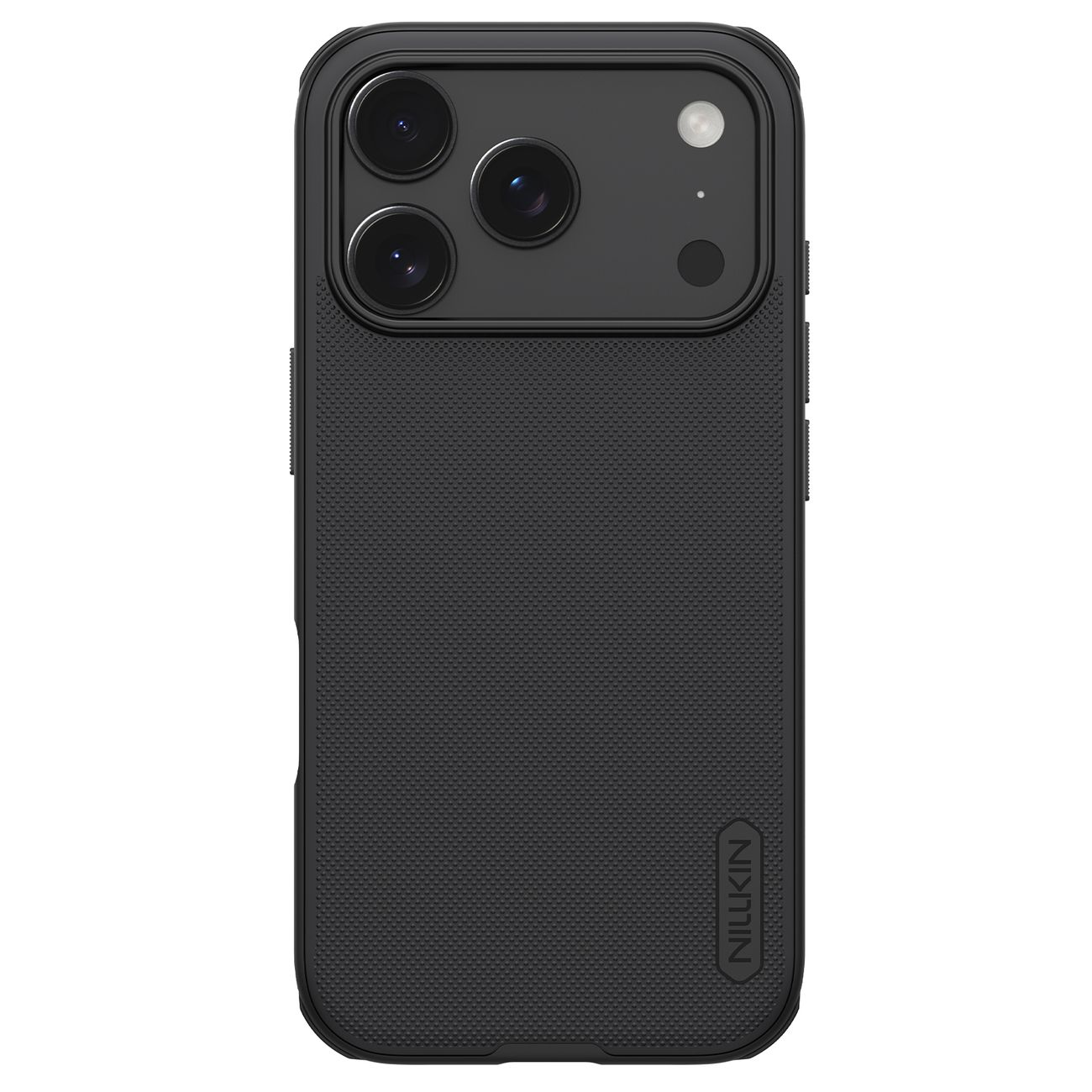 Nillkin Super Frosted Shield Pro Magnetinis dėklas telefonui suderinamas su MagSafe iPhone 17 Pro - juodas