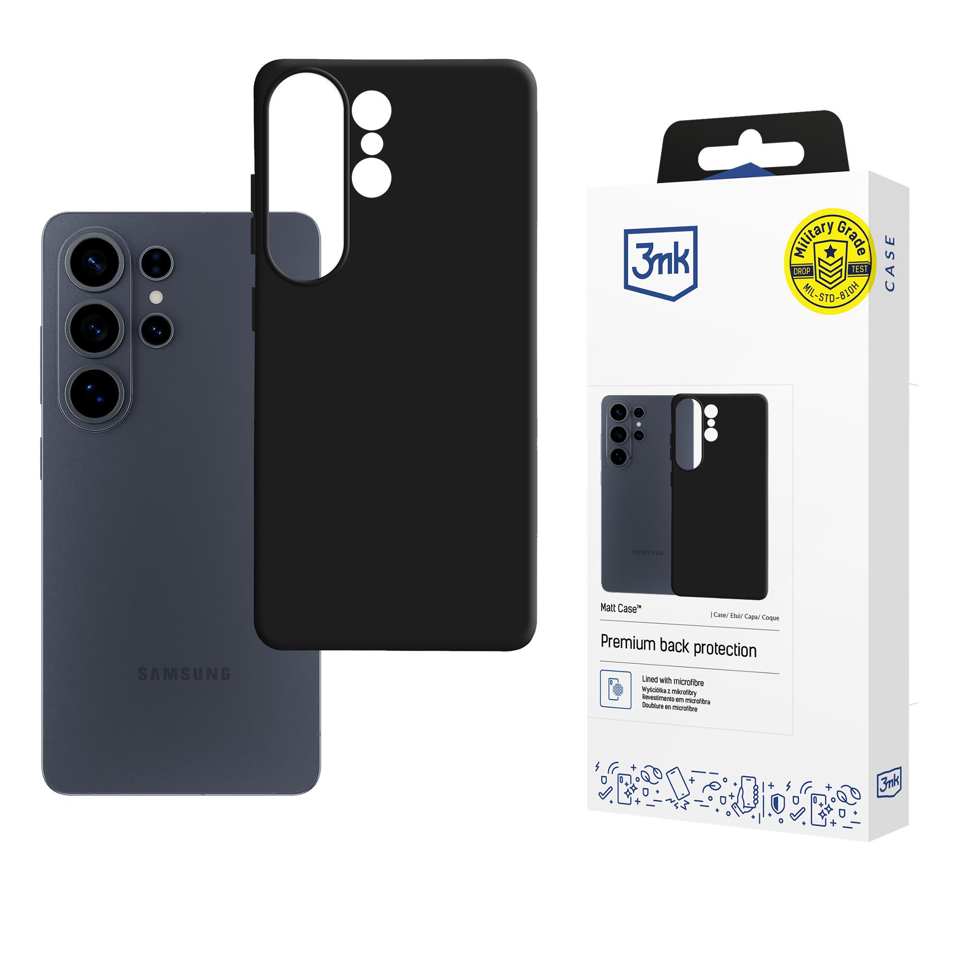 Dėklas 3mk Matt Case Samsung S948 S26 Ultra juodas